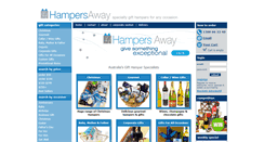 Desktop Screenshot of hampersaway.com.au